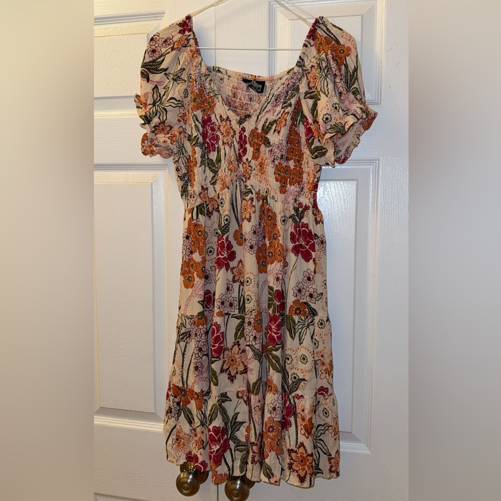 Angie Multicolor Floral Dress